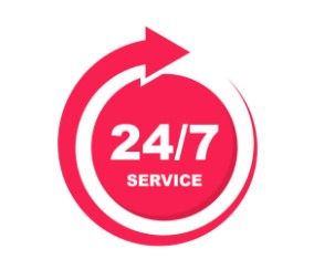 24/7 service